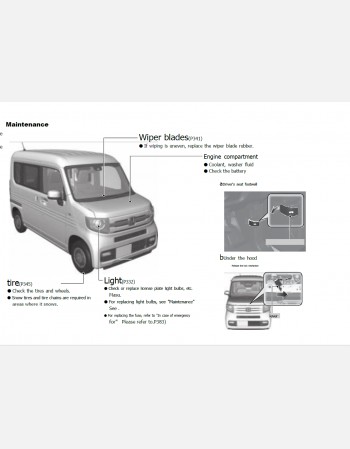 honda n-van 2024-2025 owners manual in english